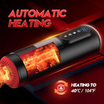 Automatic Male Masturbator - Adult Male Sex Toys For Men Penis Pump With 9 Sucking & Thrusting & Vibrating Modes, Heating Blowiob Sex Machine Sex Toy For Men, Lcd Display Pocket Pussy