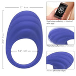 Couples Ring with Vibrating Cock Ring for Men, App-Controlled Rechargeable Sex Toy