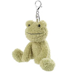 Cute Toys Plush Green Frog Stuffed Animal Soft Keychain For Kids Bag, Purse, Backpack, Handbag (6 Inches)