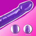 Strap On Dildo Wearable Kit - Sex Harness With 2 Removeable Dildo Realistic For Female Masturbation Sm Adult Sex Toys For Women Couples Lesbian(Double Dildo Purple)…