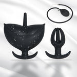 Inflatable Anal Plug, Anal Pump, Flexible-Sized Butt Plug, Anal Sex Toy, Flower Shape Removable Butt Plug, Anus Expander Anal Dildo For Unisex Gay Lgbt Sex Game Prostate Massager