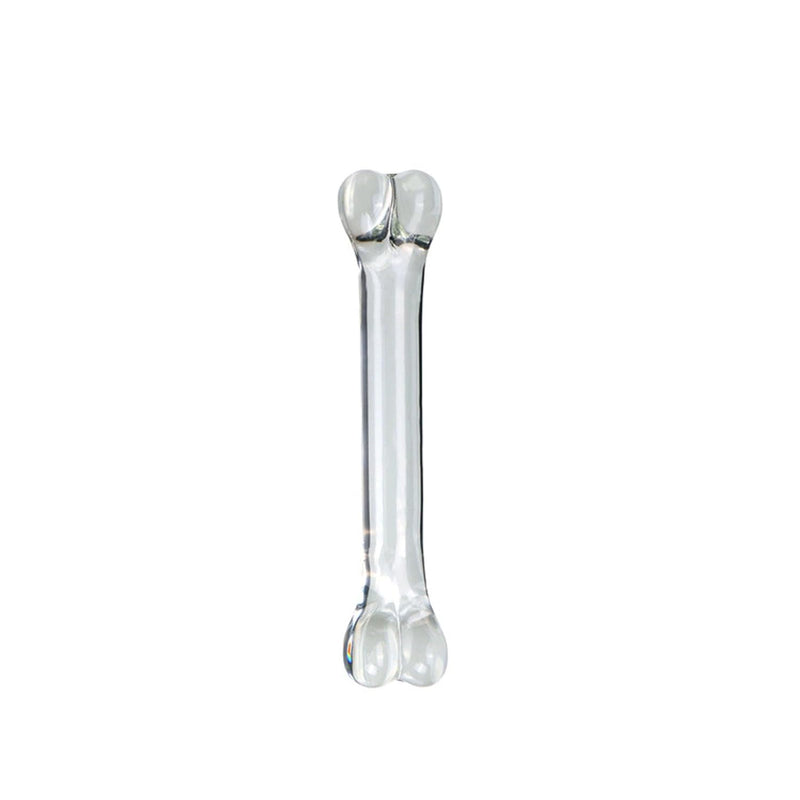 Crystal Glass Dildo Prostate Massager G Spot Stimulator,Long Glass Dildo Crystal Penis Thruster Pleasure Wand Anal Plug Vaginal Sex Toy Anal Beads Butt Plug For Couple Women (S)