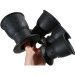 Cup Shaped Silicone Hollow Peep Anal Plug Masturbation Device Anal Plug Anal Expander Adult Sex Toy(L)