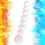 Transparent Glass Dildo Anal Beads Realistic G-Spot Dildo Jelly Butt Plug With Strong Suction Cup For Women Men