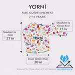 Kids Art Smock Waterproof Toddler Painting Apron Long Sleeve Adjustable Neck Reusable Washable