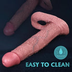 Ultra Realistic Penis Sleeve Sex Toys - Male Sex Toys Soft Silicone 3'' Penis Extender, Handmade Lifelike Cock Sleeve Penis Extension Penis Ring Enlarger Male Masturbator Mens Adult Couples Sex Toys
