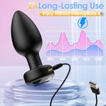 Anal Plug With Vibrating Butt Plug, 3Pcs Metal Adult Sex Toys Anal Plugs, Anal Vibrator With Remote Control 10 Vibrating Anal Plug For Men Women, Anal Toy Prostate Massager Adult Sex Toy & Games