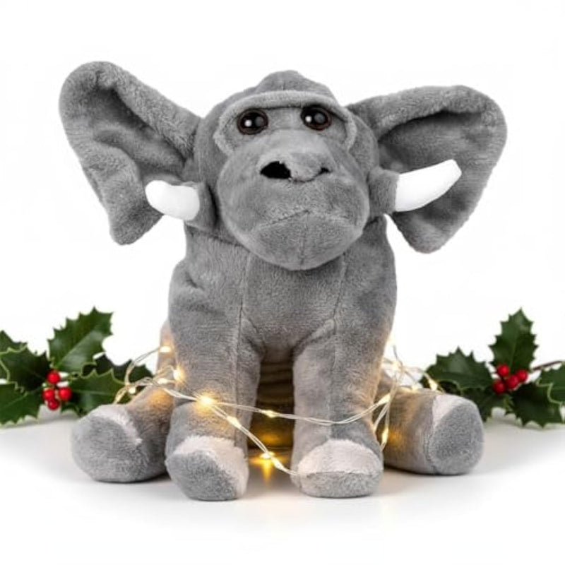 Randimini Collection Elarilla - Elephant And Gorilla Floppy Plush Bean Filled Toy 6.5”, Soft & Huggable, Premium Quality Hybrid Animal Friend Encourages Adventure & Imagination