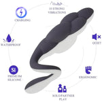 Bullet Vibrator Anal Plug Adult Sex Toys,G Spot Vibrating Toy For Clitoral Vaginal Anal Stimulation Butt Plug With 1F0 Powerful Modes,Wearable Quiet Ipx6 Waterproof Adult Sex Toys For Women Men