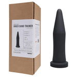 Inner Band Trainer Soft Silicone Dildo, XL Anal Training Toy, 9 Inch