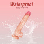 8 Inch Realistic Silicone Dildo With Suction Cup, Dildos G-Spot Stimulation, Anal Toy For Couples, Sex Toy For Couples And Beginners