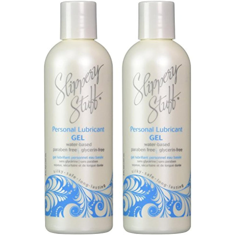 Wccxkj Water-Based Longlasting Personal Lubricant Gel, 8 Oz (2 Pack)
