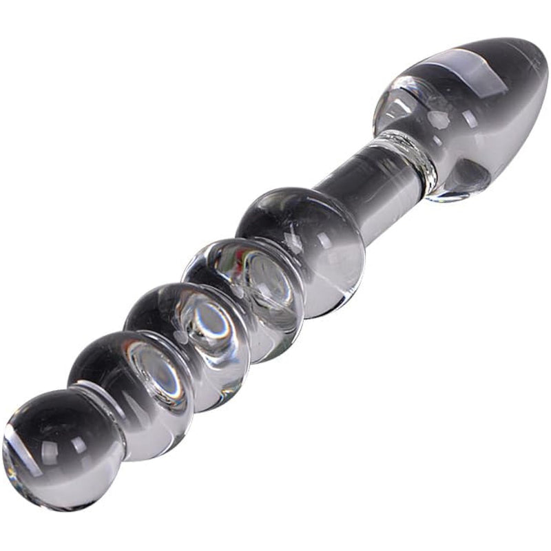 Adult Sex Toy Crystal Glass Anal Butt Plug Glass Anal Trainer For Women For Couple Pleasure Anal Trainer Kit Butt Plug Sex Toy Stimulation Adult Sex Toys For Men Women