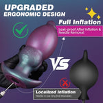 Large Inflatable Butt Plug Inflatable Dildo, Giant Anal Plug Stretcher
