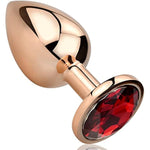 3Pcs Anal Plug Set, Sexy Toys Small Medium Large Luxury Metal Butt Toys Round Shaped Anal Trainer Jewel Butt Plug Kit Sm Adult Sex Toys For Women Men Sex Gifts