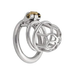 Male'S Chastity Device Cage Stainless Steel Trainer Kit For Men Chasity Cage J0140 40Mm