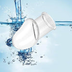 Reusable Cock Rings For Men,Reusable Penis Extender Sleeve Enlarge Soft Men Cock Sleeve Extender Enlargement Cover Delay Ejaculation Long Lasting Stronger Strechy Sex Toys(S)