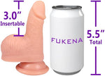The Billionaire by , 3" Insertable x 4.25" Girth (1.25" Diameter)