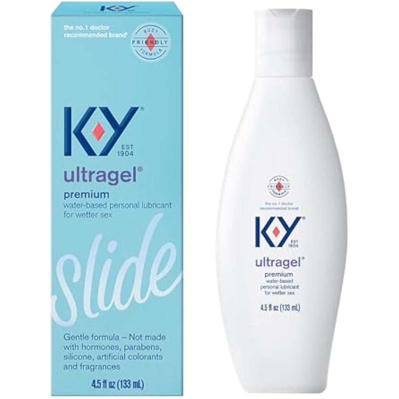 Ultragel Water Based Personal Lubricant, Ph Balanced Lube, Paraben Free, Non-Sticky, Non-Staining, 4.5 Fl Oz