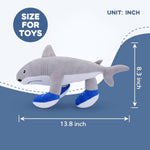 2025 New Italian Brainrot Animals Plush Toy, Tralalero Tralala Plush Toys Brain Rot Stuffed Plushie Figure Doll (Tralalero Tralala)
