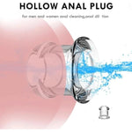 Anal Plug Adult Sex Toys, Hollow Anal Expander Butt Plug Women Sex Toys, Transparent Anal Dildo Sex Games Sex Toy For Men, Anal Sex Toys For Women Couples