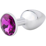 3 Pcs Luxury Jewelry Design Fetish Anal Butt Plug(Purple)