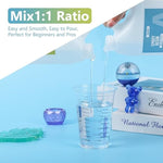 Clear Epoxy Resin 1 Gallon Art and Craft Kit for Beginners and Professionals