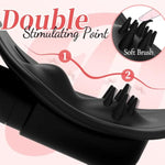 Large Thong Wearable Panty Vibrator For Women Sex Toy, Dual Clit Stimulation Vibrating Panties With Remote Control & 10 Vibration Modes, Mini Discreet Butterfly Vibrator For Women And Couple (Large)