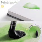 7.6 x 7.6 Watercolor Sketchbook, 30 Sheets, 140 lb 300 GSM Cotton Paper