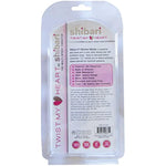 Twist My Heart 6 Inch Spiral Bullet Vibrator For Women, Adult Sex Toy Multispeed Waterproof Twisted Silcone Textured For Her Pleasure, Pink