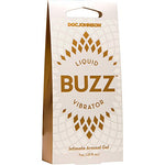 Doc Johnson Buzz Liquid Vibrator - Intimate Arousal Gel - Designed to Enhance a Woman's Sexual Sensations, Arousal, and Pleasusre - Gel Stays Where You Want It - 7 ml (0.23 fl. oz.)