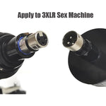 Male Masturbators With 3Xlr Adapter Sex Machine Automatic Thrusting Masturbators Cup Sucking Toys Pocket Anus Penis Stroker Adult Sex Toys(Ass)