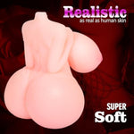 Big Ass Sex Doll Bbw Torso With Tunnel To Cleavage,Realistic Huge Boobs Bbw Mini Anime Sex Doll For Male Masturbator 2.74Lb