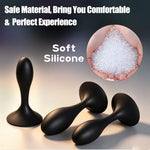 Anal Training Plugs, 3 Pack Silicone Anal Trainer Kit