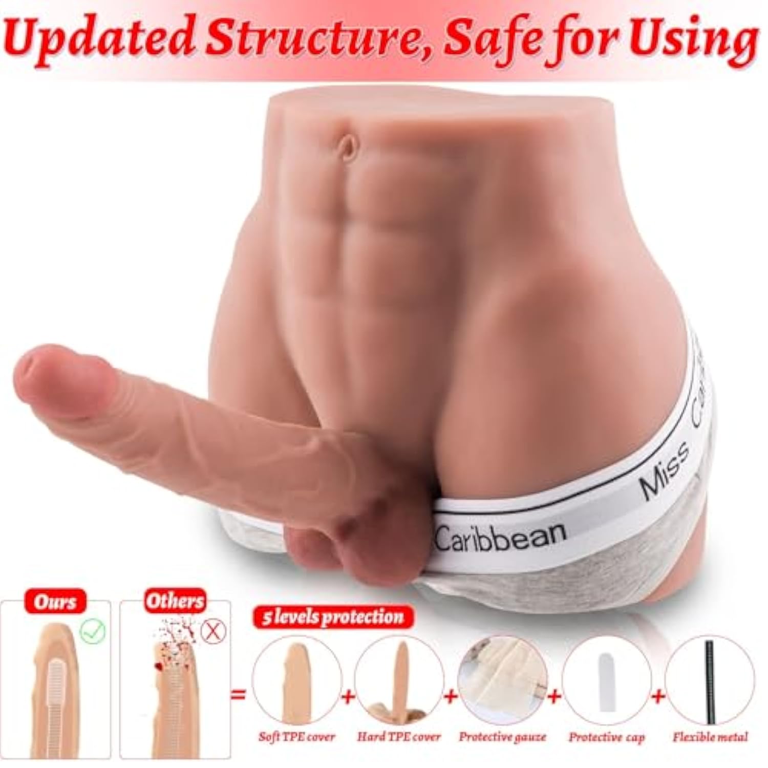 Brown Male Sex Doll For Women Gay Sex Toys Torso Dildo Torso Sex Toy Gay Sex Brown Male Sex Doll For Women Gay Sex Toys Torso Dildo Torso Sex Toy Gay Sex