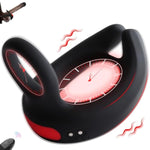 Vibrating Penis Ring Vibrator With 10 Vibrations, Cock Ring Sex Toys For Men?Couples Male Adult Sex Toys & Games- Adult Male Sex Toy For Longer Harder Stronger, Double Penis Vibrators