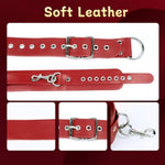 Bdsm Bondage Sex Restraints Set Couples Sex Toys, Neck To Wrist Restraints Kit With Traction Chain Back Sex Handcuffs Collar Adjustable Bondage Gear Accessories Sm Sexy Slave Beginner Role Play Games