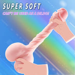 2 In 1 Realistic Dildo Male Sex Toy Sex Doll With Penetrable Pee-Hole And Anus, Lifelike Dildo Shape Pocket Pussy With Balls For Gay Sex, Male Masturbator For Men Gay