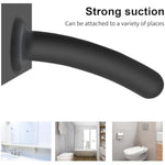 Dildo Anal Plug Trainer Kit, 3 Sizes Butt Plug Anal Toys Silicone Black Dildo With Strong Suction Cup Prostate Vaginal G Spot Sex Toys For Men Women (Black)