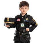Gold And Silver Badge Set For Police Pretend Halloween Dress Up Games, Cop Play Costume Accessories, Party Favors, Christmas Stuffers For Boys Men Women