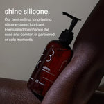 Shine Silicone Personal Lubricant - Long-Lasting, Non-Sticky Silicone Lube - Hypoallergenic + Fragrance-Free Personal Lube For Women, Men And Couples - Safe For Use With All Condoms (4 Fl Oz)