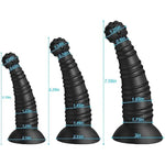 Butt Plug Set 3Pcs Vaginal Dilators Anal Training Kit With Bump Ball And Coil Torso Curved Dildo With Suction Cup For Prostate Massage Anal Stretching Adult Sex Toys For Men Women Couples