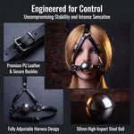 Mouth Gag Bondage Gags & Muzzles with Ball Gag Open Mouth Gags