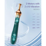 Vibrator For Women, G Spot Vibrator Sex Toys Stimulate Clitoral Nipple With 3 Professional-Grade Attachments 10 Vibration Modes,Mini Vibrator,Quiet Adult Toys For Couple