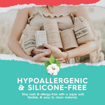 Organic Menstrual Cup for Women | Vegan Period Cup | 100% Free of Silicone, Toxins, & Chemicals - Crafted from Medical-Grade TPE | Patented Leak-Free Technology (30mL Capacity)
