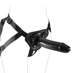 Strap On Dildo Harness Adult Sex Toys For Women Men, Adjustable Waist And Thigh Soft Nylon Vegan Leather Belt With 2 Size O-Rings For Lesbian Gay Couple Vaginal Anal Play
