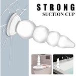 Clear Anal Beads Butt Plug Sex Toys For Anal, Vagina, G-Spot Stimulation+Anal Dildo Sex Toy For Women