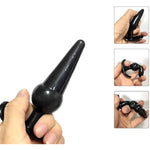 Anal Plug Set 4 Pcs Training Kit Butt Plug Anus Stimulation Sex Toys For Men Women(Lube Included)