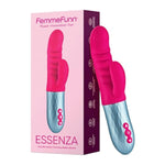 Essenza Double Adult Toys Dildo Rabbit Virbrater - G Spot Vibrator Sexual Pleasure Tools For Women - Pink Adult Vibrator Female Sex Toy - Rabbit Dildo Personal Massager For Women Pleasure