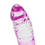 Soft Realistic Mini Dildo Vaginal Anal Stimulation Adult Sex Toys With Powerful Suction Cups, Purplegradient G-Spot Penis Suitable For Bed Games Female Pleasure (Medium)